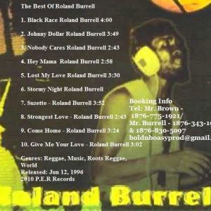 The Best Of Roland Burrell by Roland Burrell (Reggae Album)